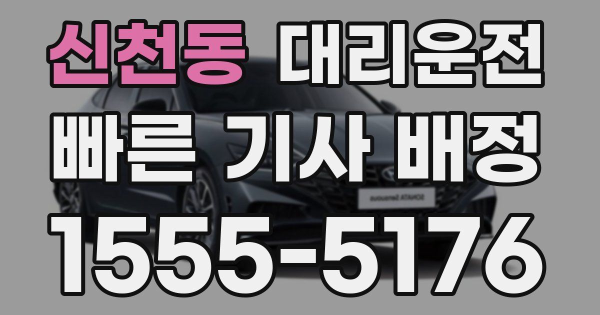 일일대리기사