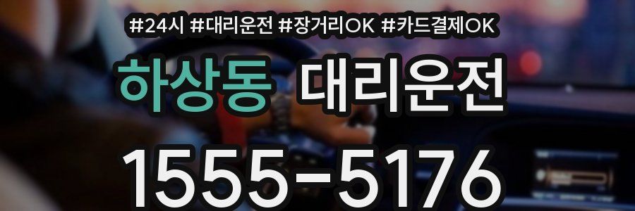 하상동 대리운전