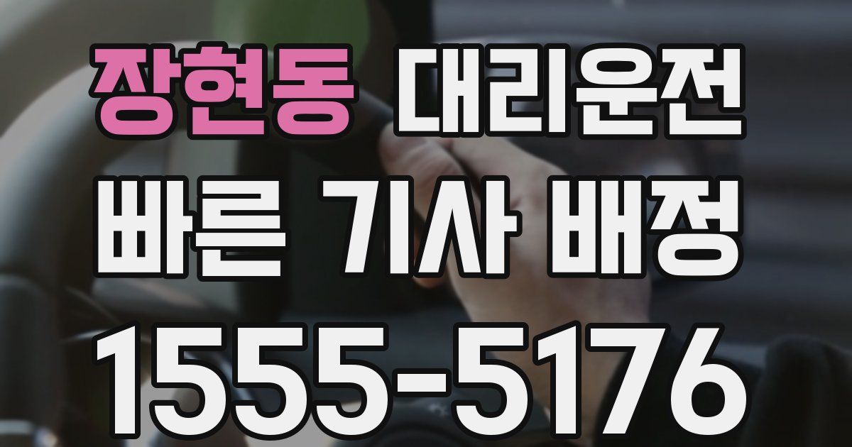 일일대리기사
