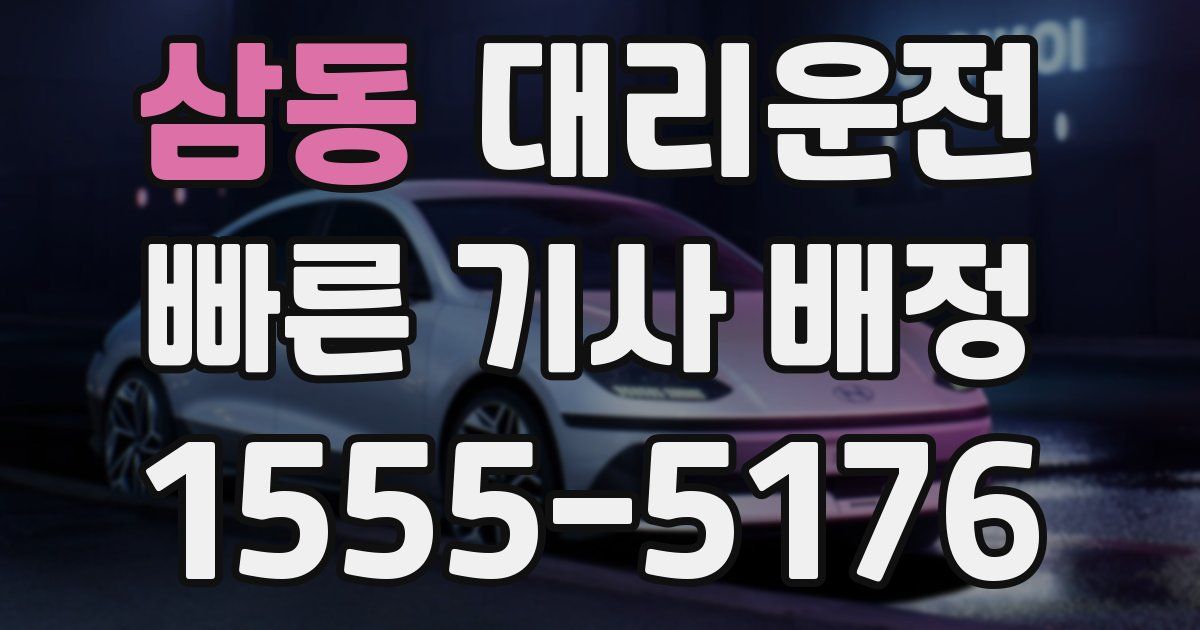 일일대리기사