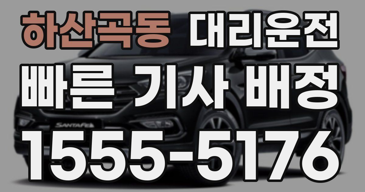 일일대리기사