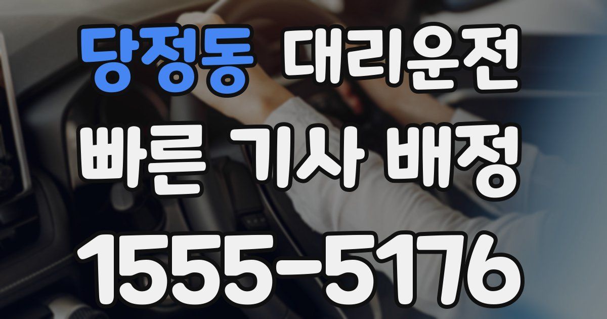 일일대리기사