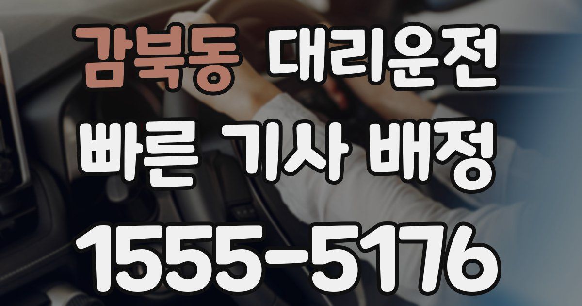 일일대리기사