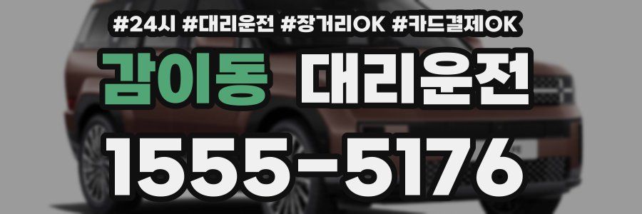 감이동 대리운전