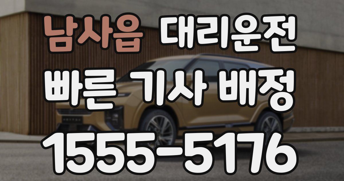 일일대리기사