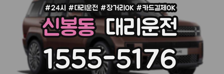 신봉동 대리운전