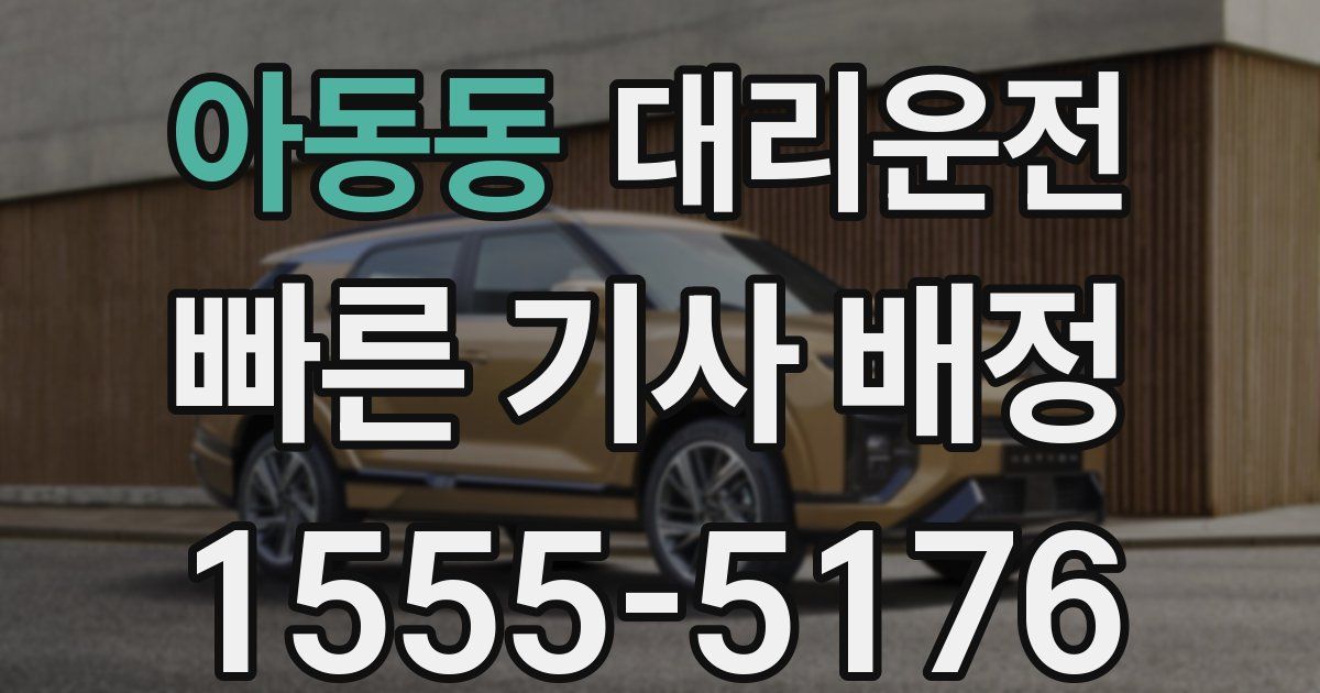 일일대리기사