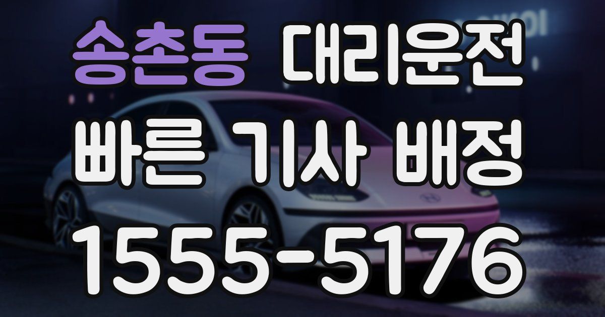 일일대리기사