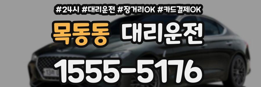 목동동 대리운전