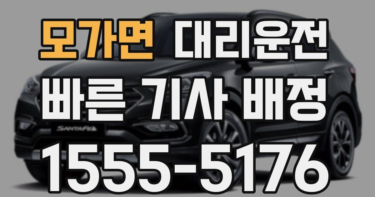 일일대리기사