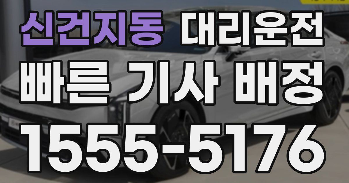 일일대리기사