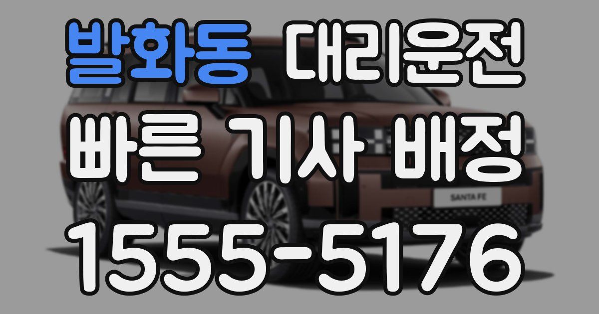 일일대리기사