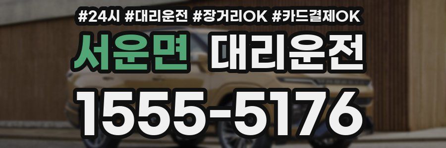서운면 대리운전