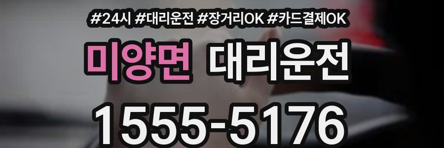 미양면 대리운전