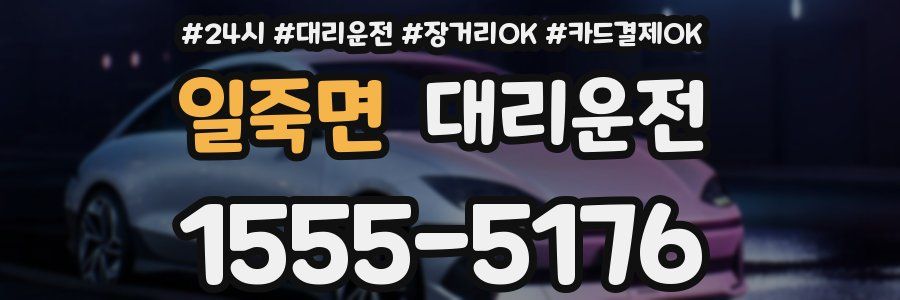 일죽면 대리운전