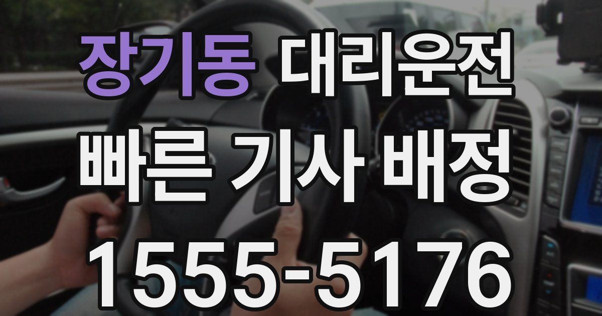 일일대리기사