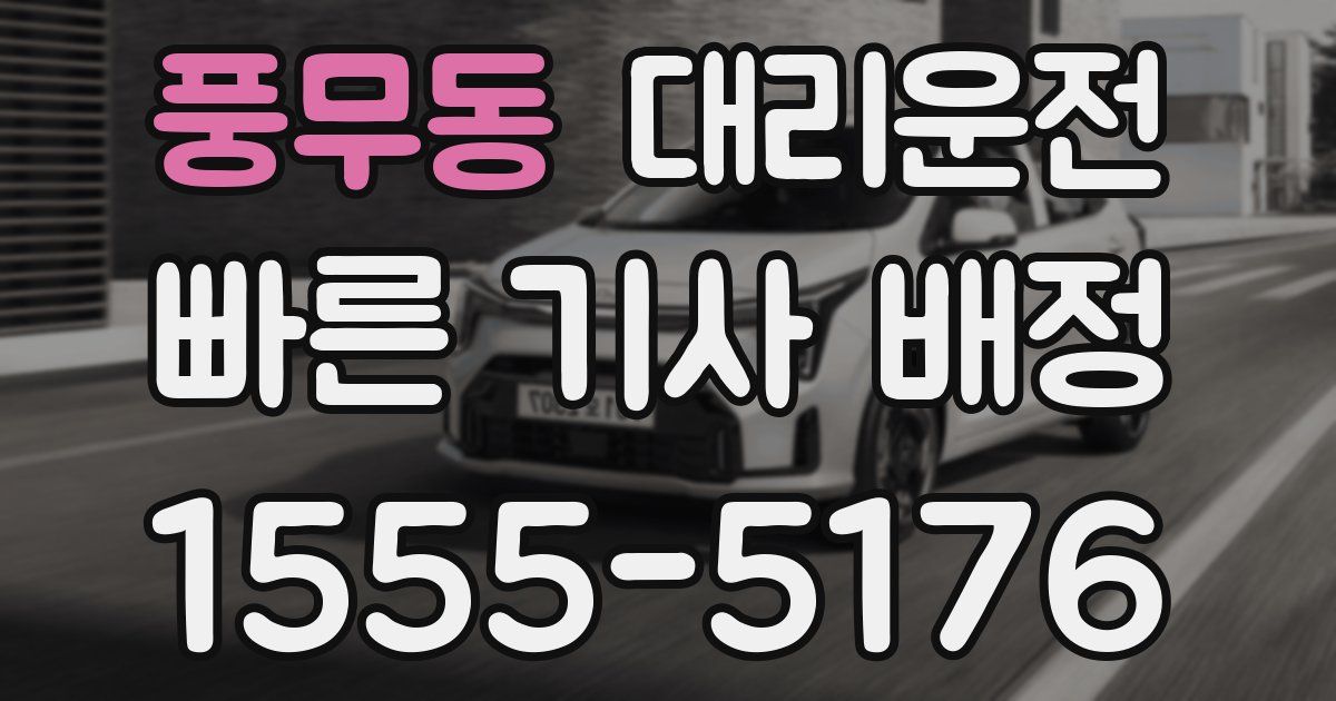 일일대리기사