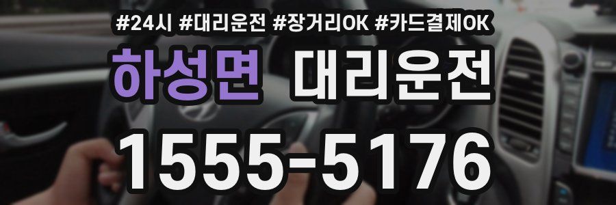 하성면 대리운전