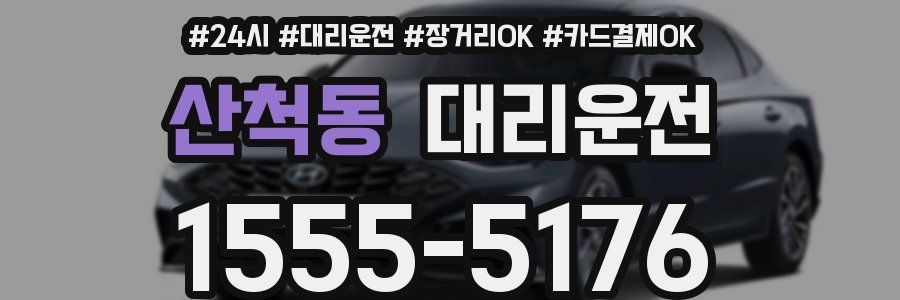 산척동 대리운전