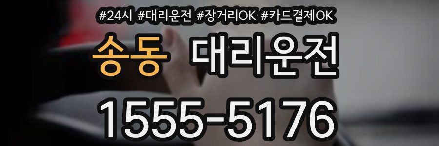 송동 대리운전