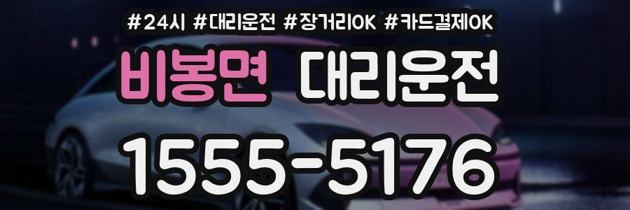 비봉면 대리운전