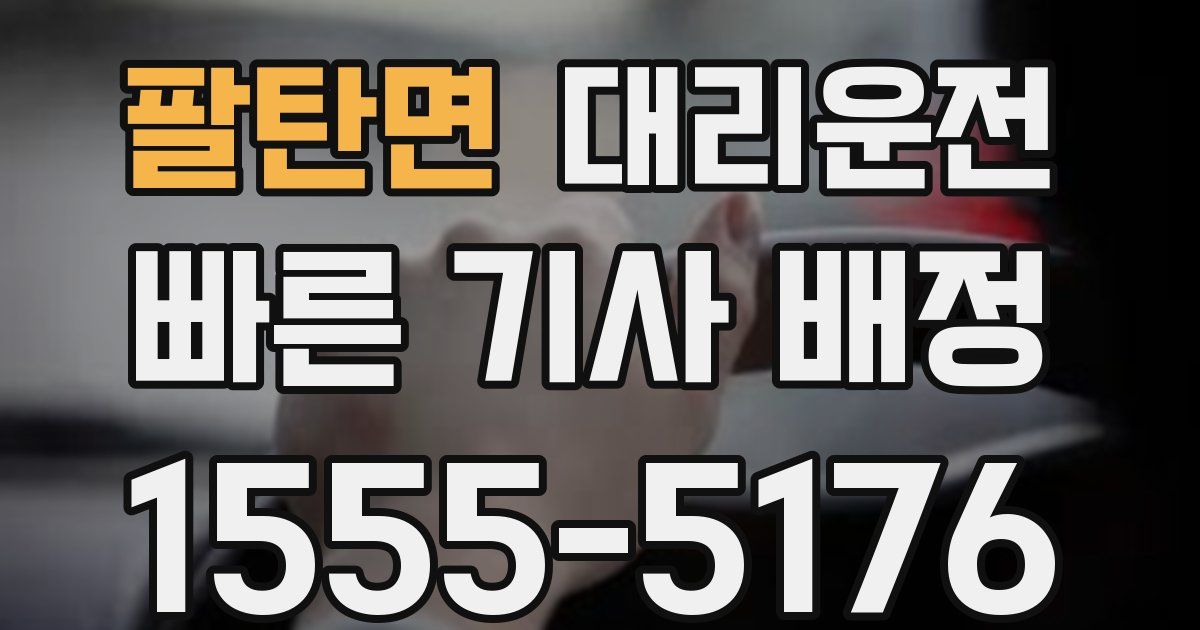 일일대리기사