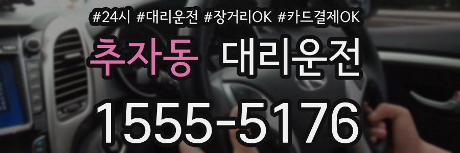 추자동 대리운전