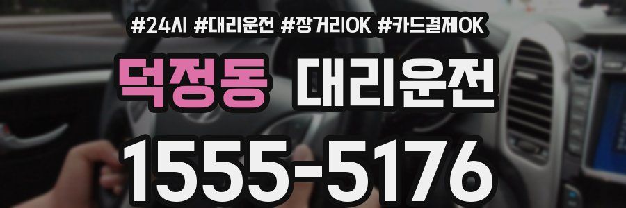 덕정동 대리운전