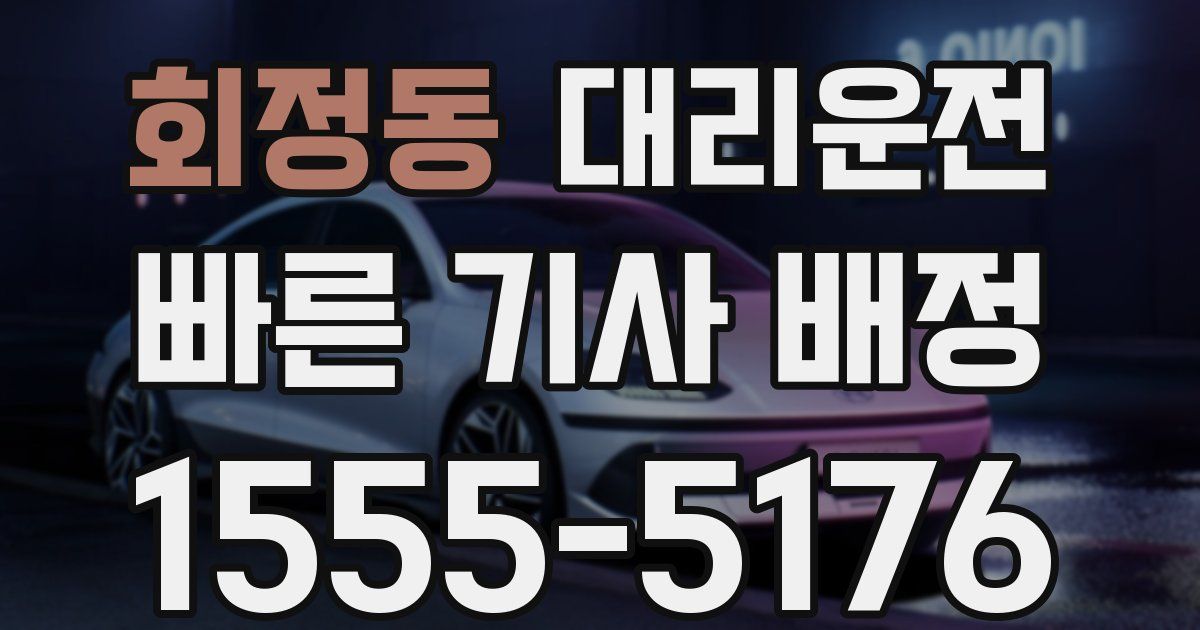 일일대리기사