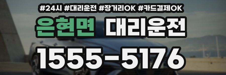은현면 대리운전