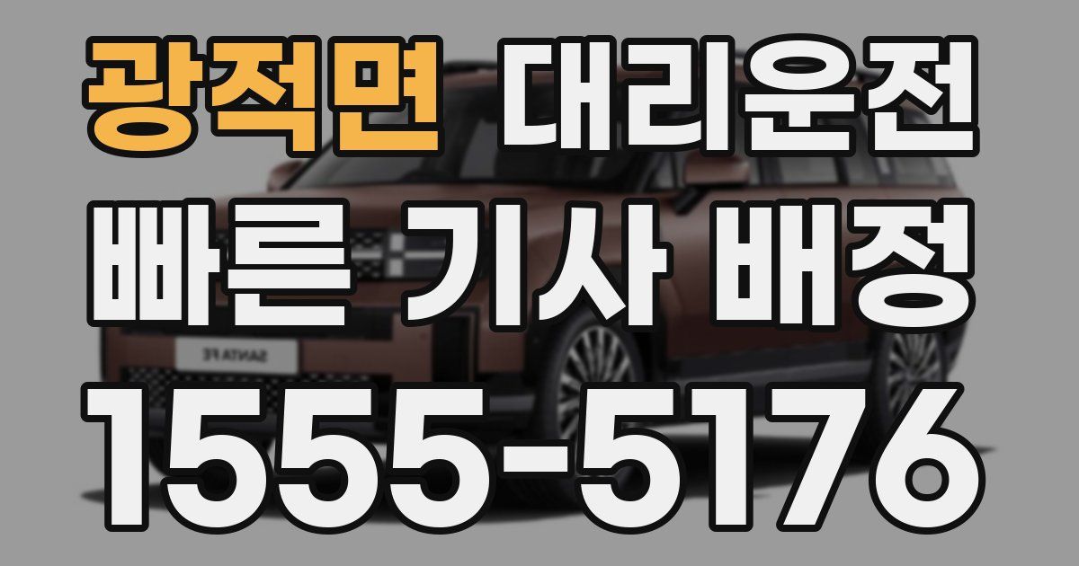 일일대리기사