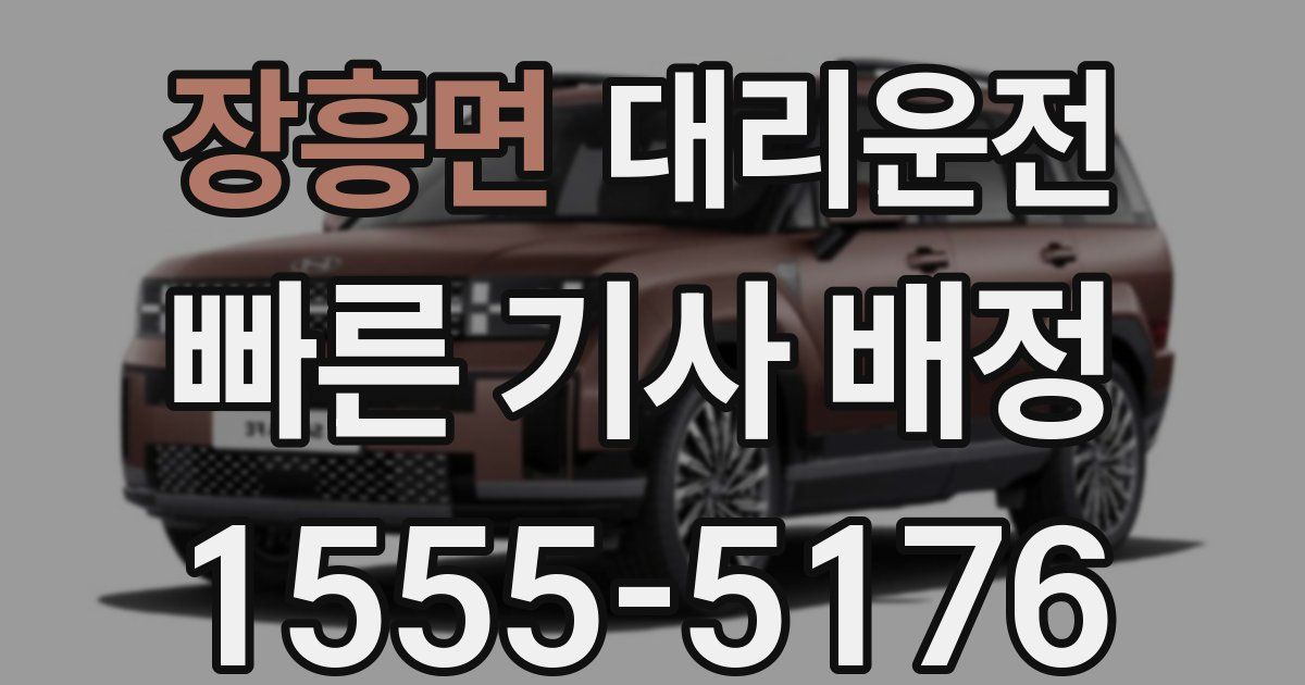 일일대리기사
