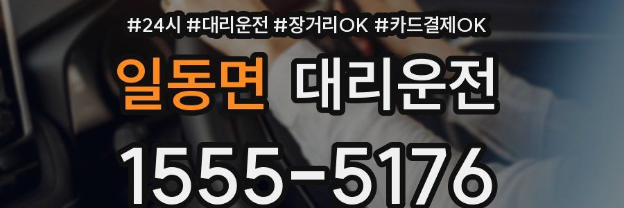 일동면 대리운전