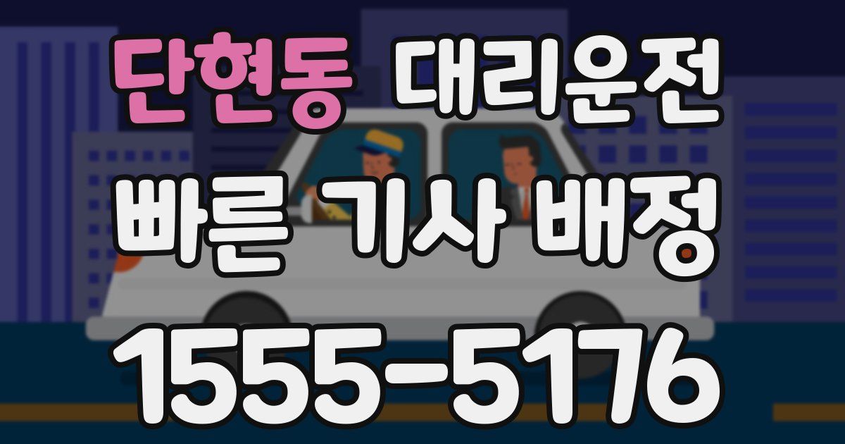 일일대리기사
