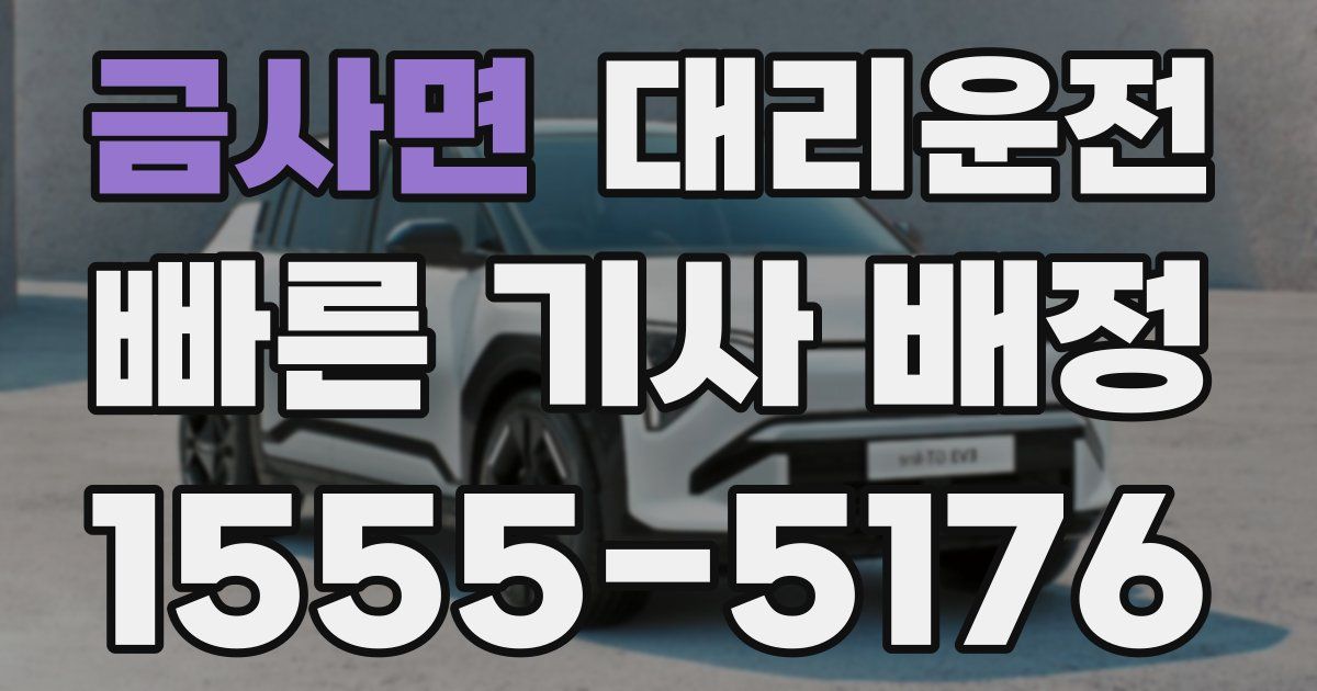 일일대리기사