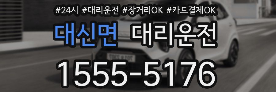 대신면 대리운전