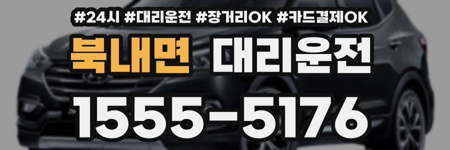 북내면 대리운전