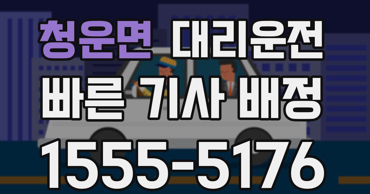 일일대리기사
