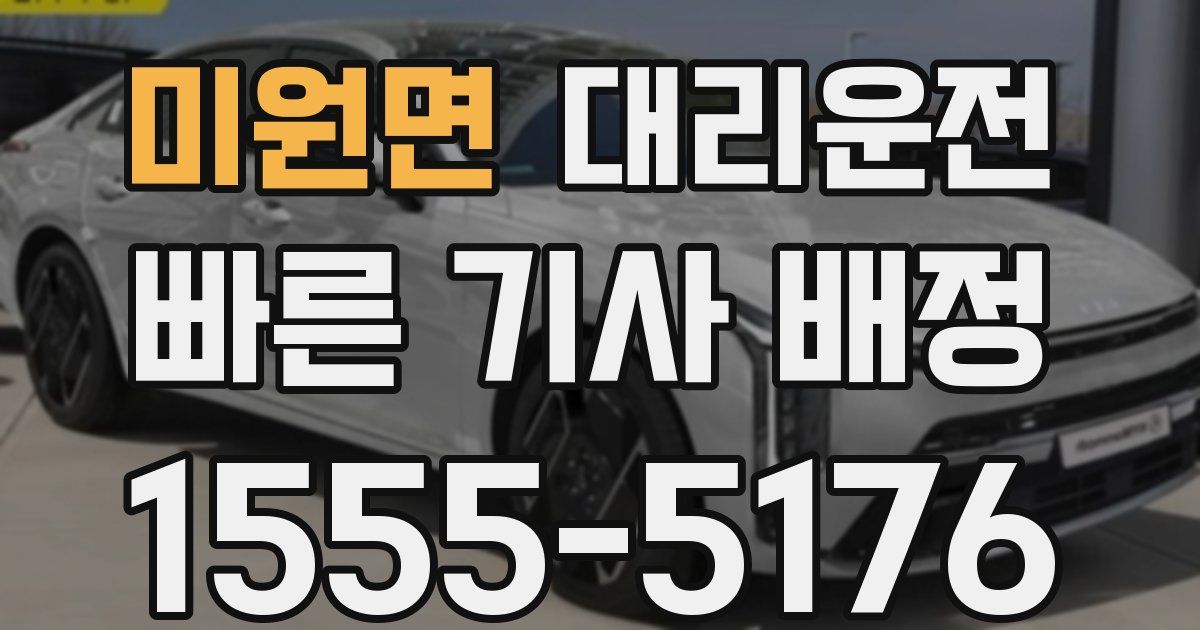 일일대리기사
