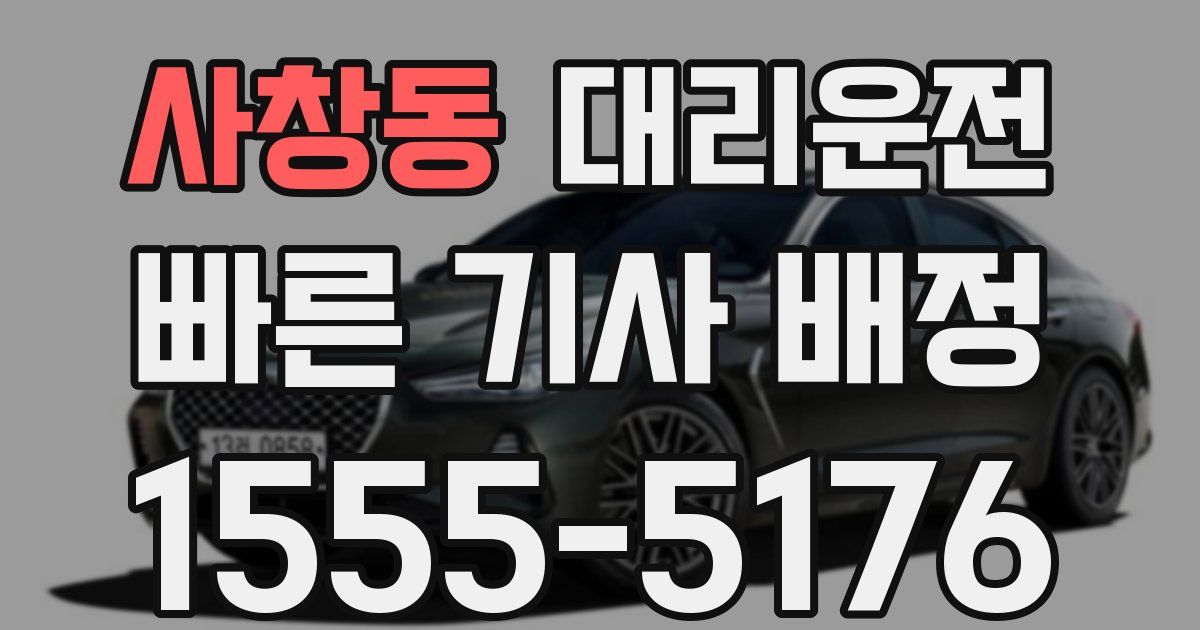 일일대리기사