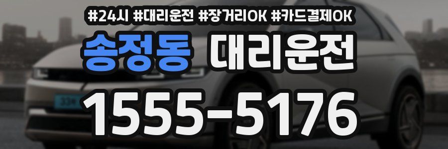 송정동 대리운전