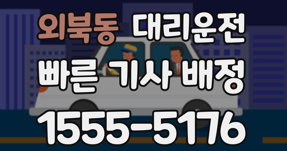 일일대리기사
