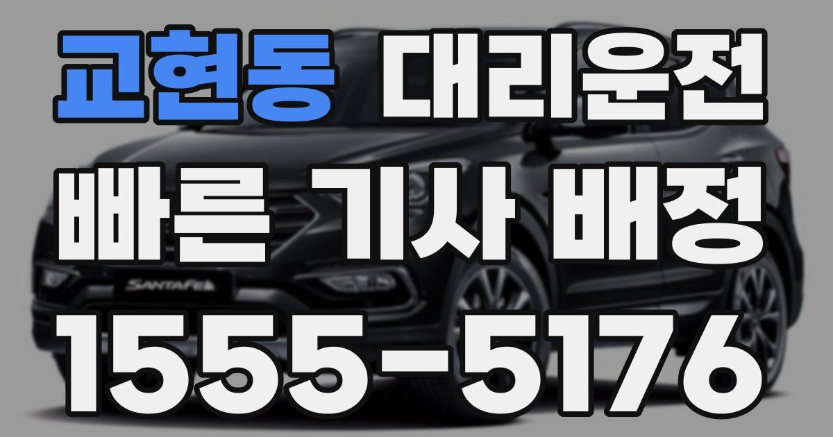 일일대리기사