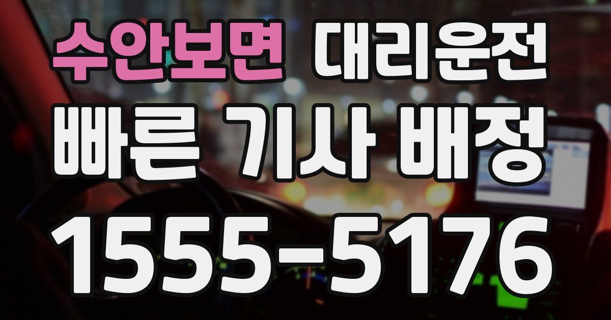 일일대리기사