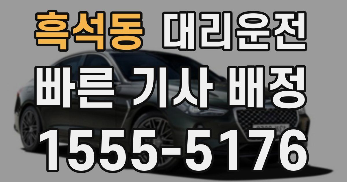 일일대리기사