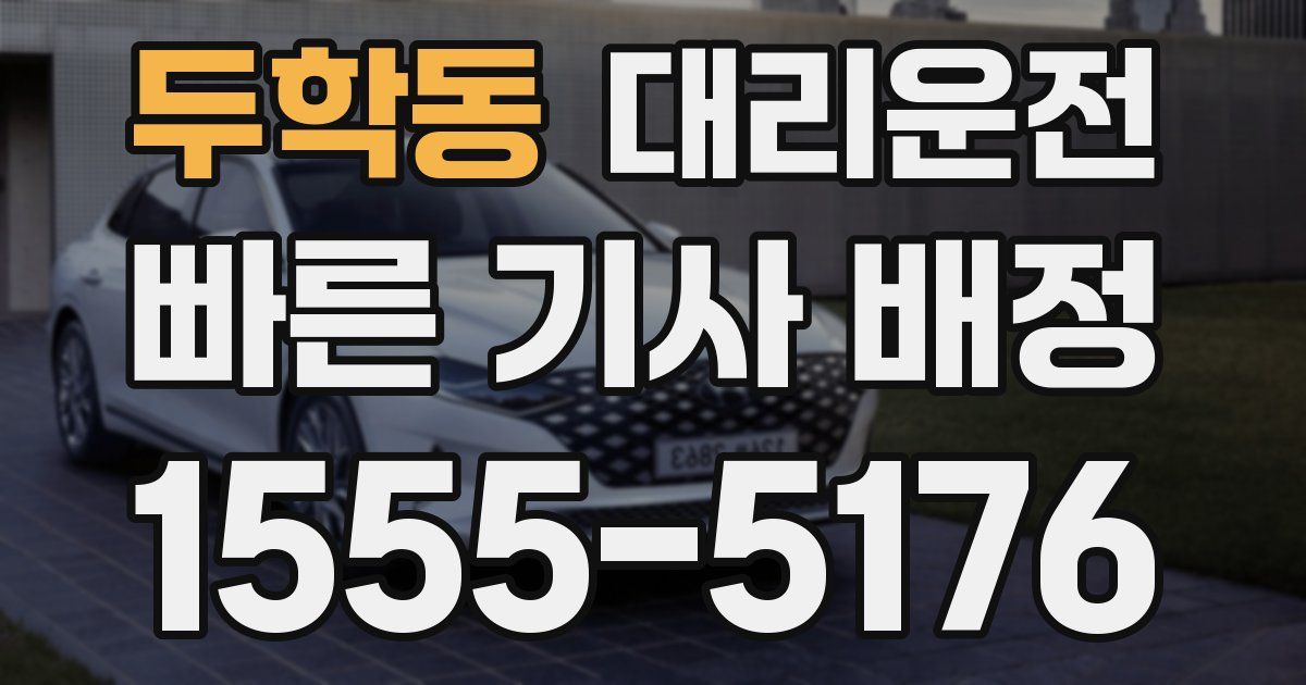 일일대리기사
