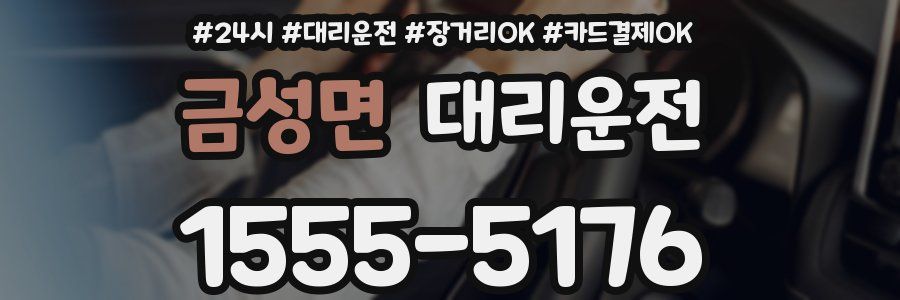 금성면 대리운전