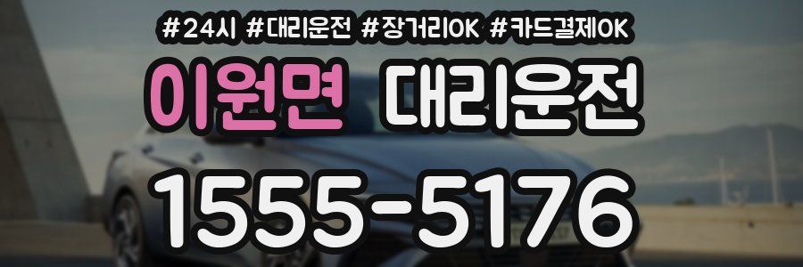 이원면 대리운전