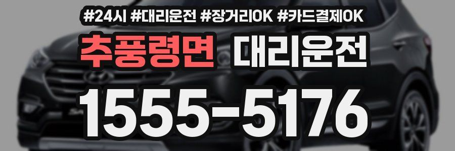 추풍령면 대리운전