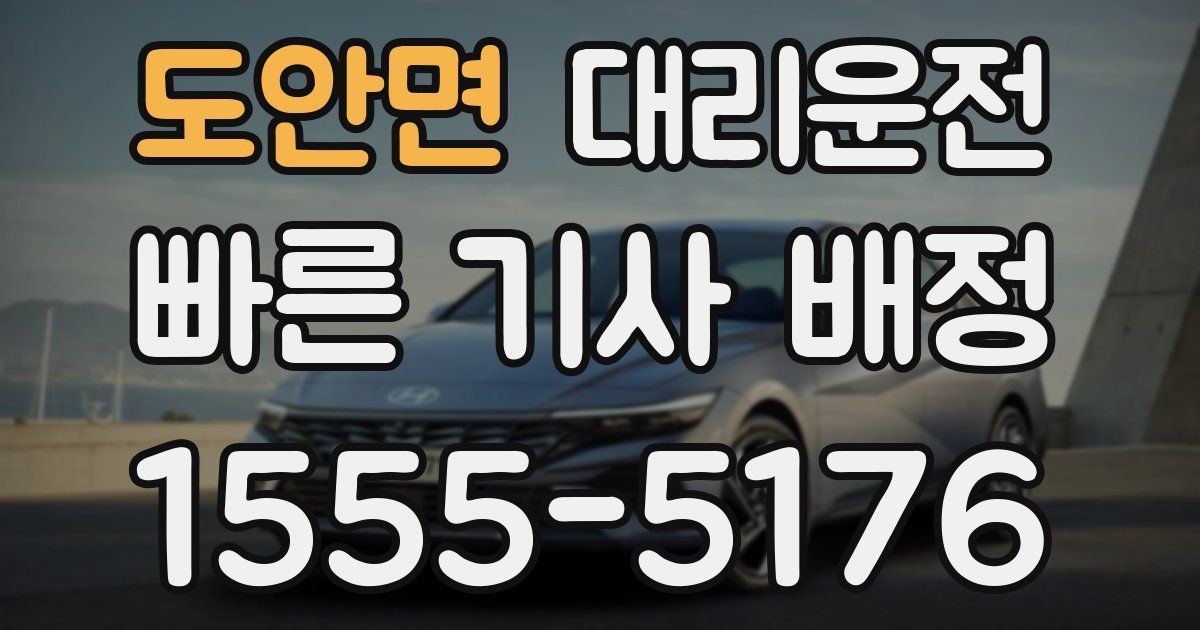 일일대리기사